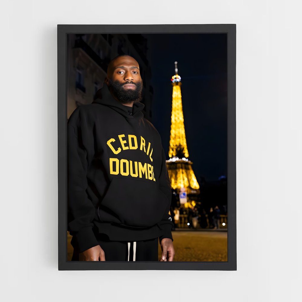 Poster Parisian Warrior – affiche Muay Thai (vue 2)
